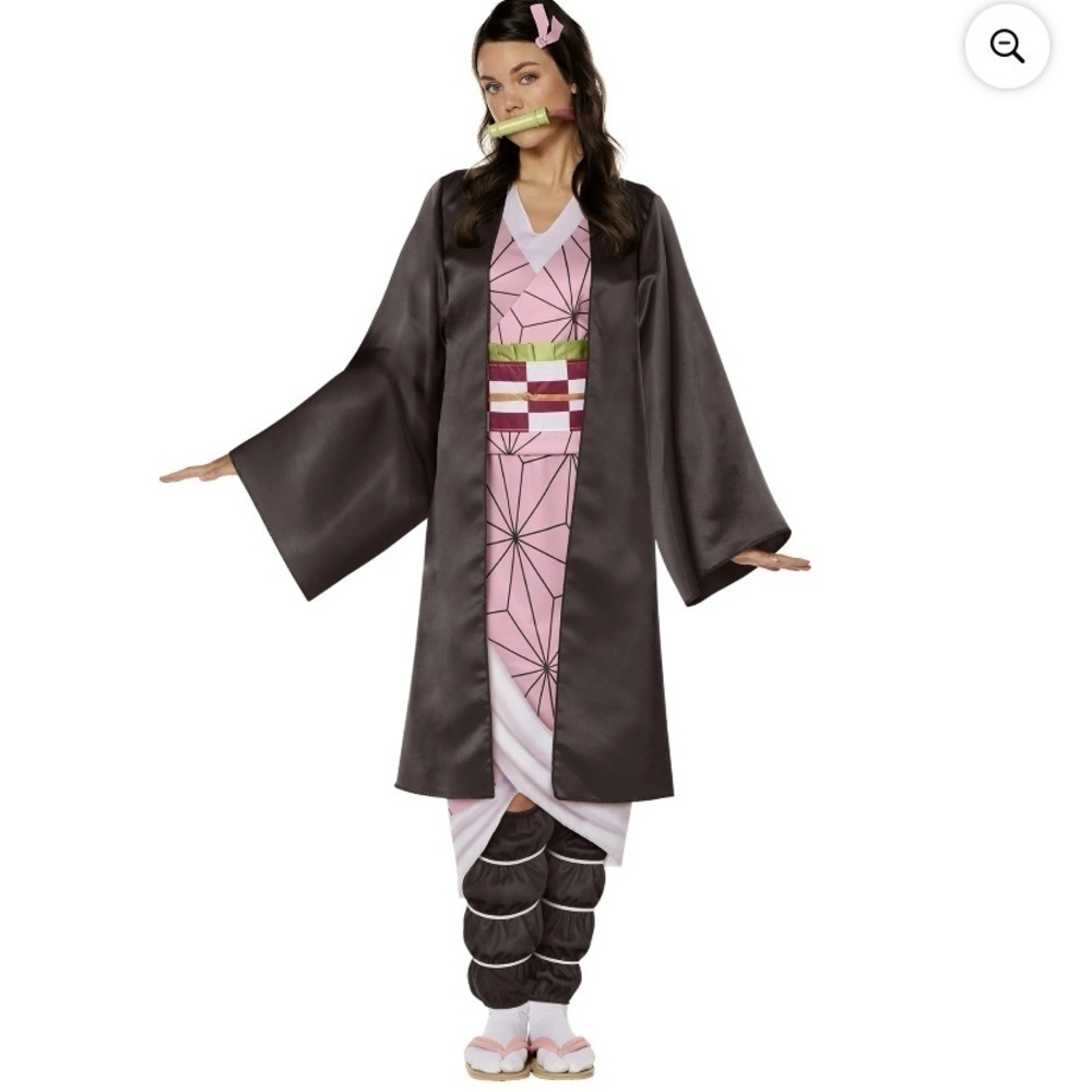 InSpirit Designs Demon Slayer Nezuko Halloween Costume Female XL NEW Kimono